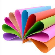 Embossed Cardboard Paper - Per Colour