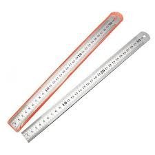 Steel Rule 30cm - Iron Ruler